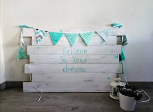 Cabeceros con Frase Kids