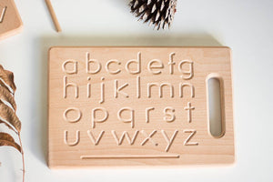 Tabla Montessori Letras