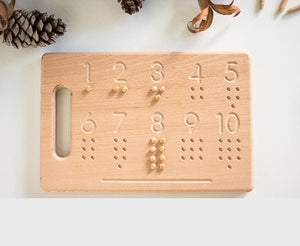 Tabla Montessori Números